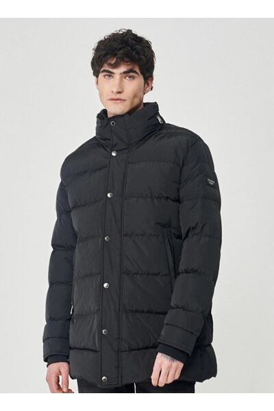 Lee L222360001 Erkek Siyah Destekli Mont