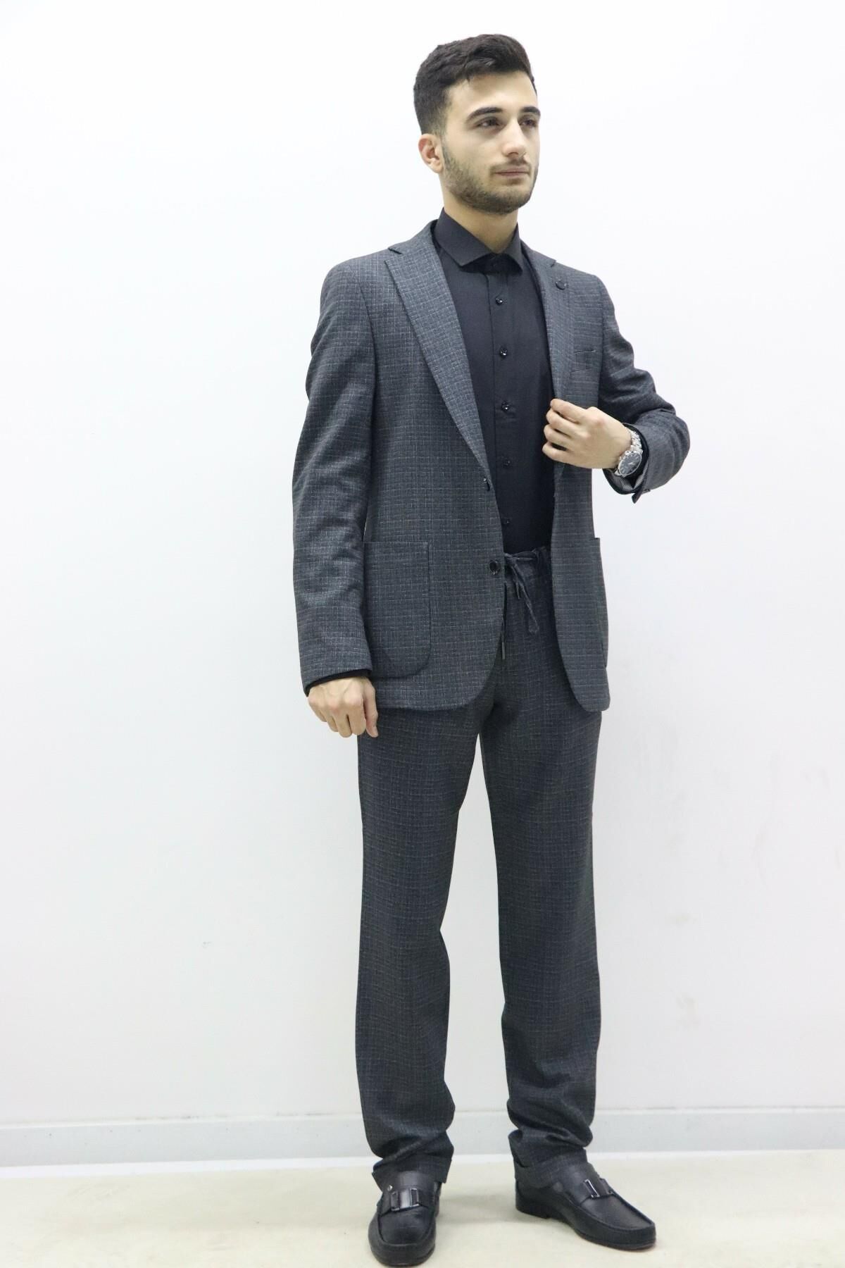 Altınyıldız 4A3023100014  Erkek Antrasit Takım Elbise