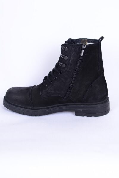 Pierre Cardin 381800 Siyah Nubuk Erkek Bot