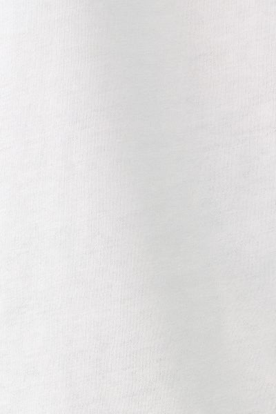 Loft 2037825 Beyaz Erkek Regular Fit Önü Baskılı Bisiklet Yaka Tshirt