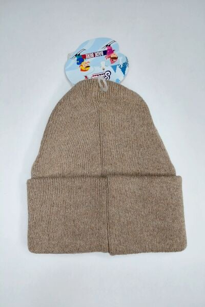 Hanece Kids Vizon Kedi Nakışlı Kız Çocuk Bere