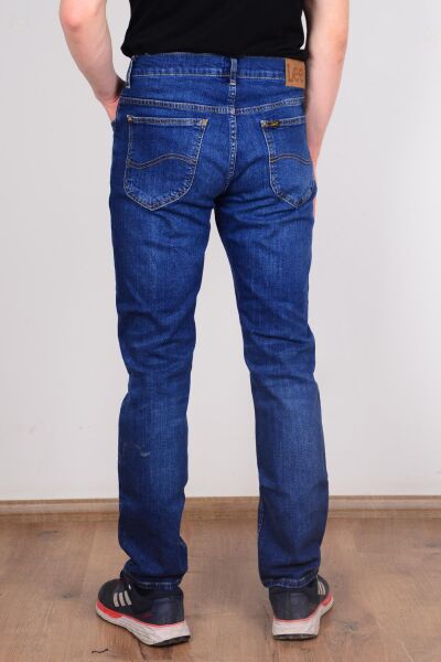 Lee L701IAC18 Erkek Mavi Rider Jean Kot Pantolon