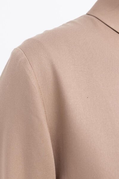 Allday S30094A9 Vizon Kadın Cep Detaylı Büyük Beden Pantolonlu Takım