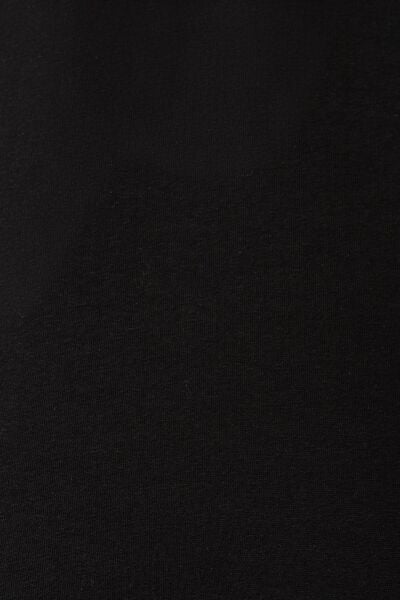 Loft 2034268 Siyah Erkek Regular Fit Üç İplik Yazı Detaylı Bisiklet Yaka Sweat