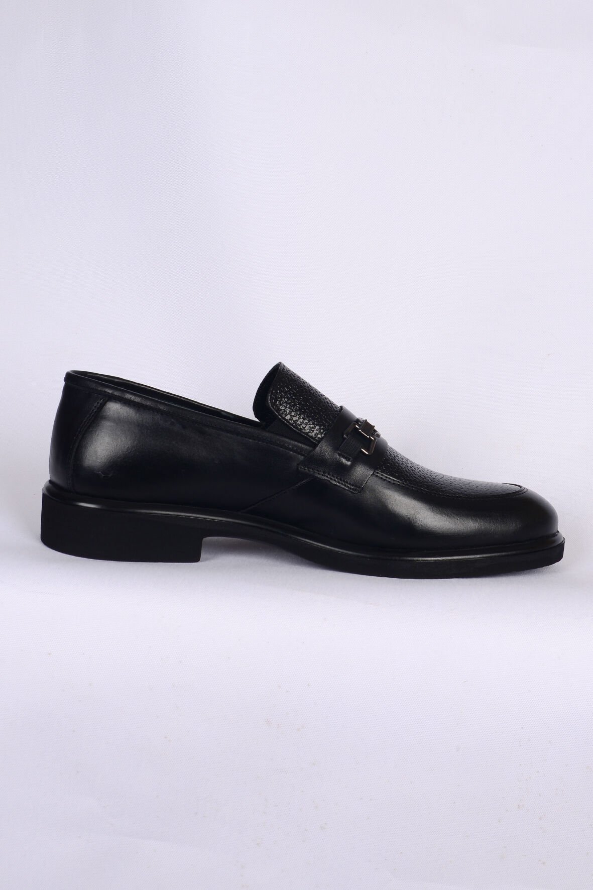 Pierre Cardin 14204 Günlük Önü Tokalı Günlük Erkek Siyah Ayakkabı
