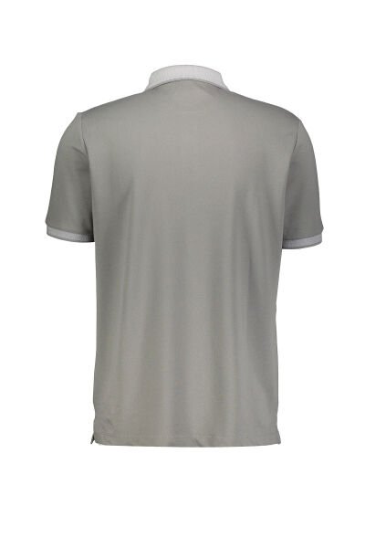 Altınyıldız 4A9000000004 Gri Erkek Tek Cepli Polo Yaka T-shirt