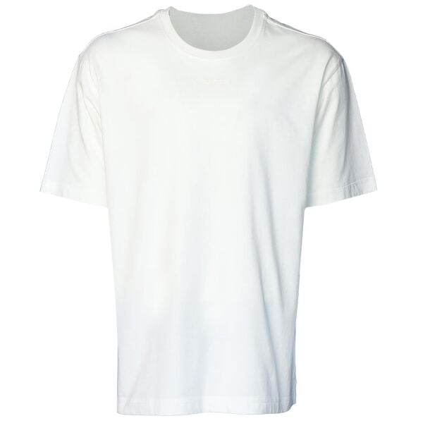 Hummel 911637-9003 Oversize Ekru Erkek Bisiklet Yaka T-shirt