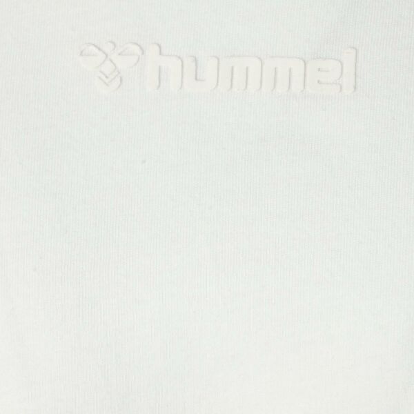 Hummel 911637-9003 Oversize Ekru Erkek Bisiklet Yaka T-shirt