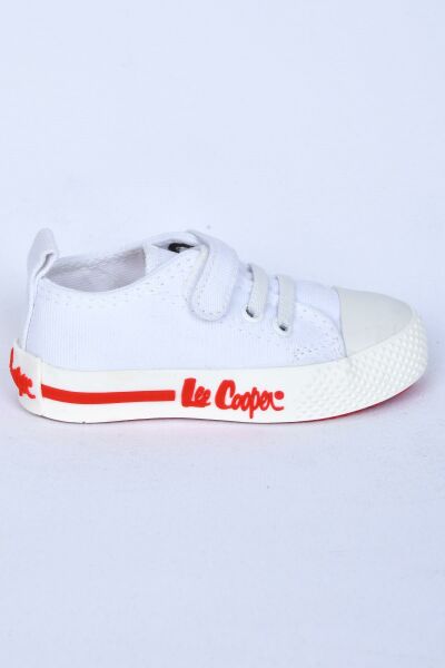 Lee Cooper LC-30136 Beyaz Erkek Çocuk Spor Ayakkabı