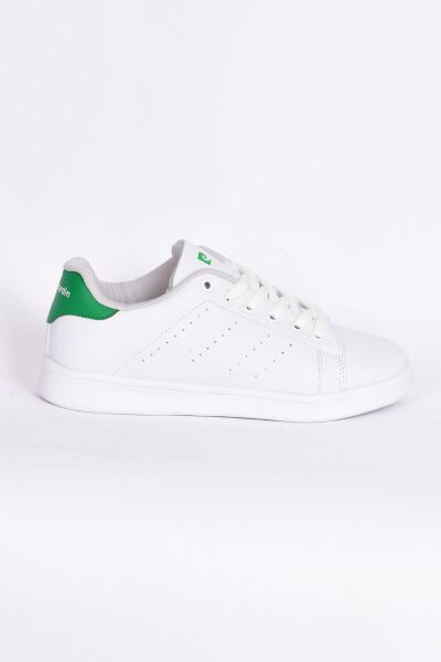 Pierre Cardin 10144 Kadın Beyaz Yeşil Spor Ayakkabı