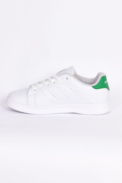 Pierre Cardin 10144 Kadın Beyaz Yeşil Spor Ayakkabı