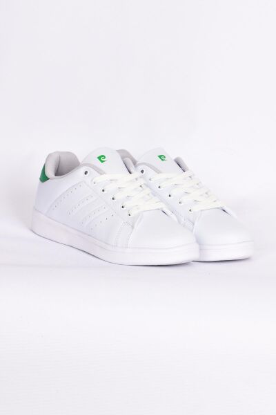Pierre Cardin 10144 Kadın Beyaz Yeşil Spor Ayakkabı