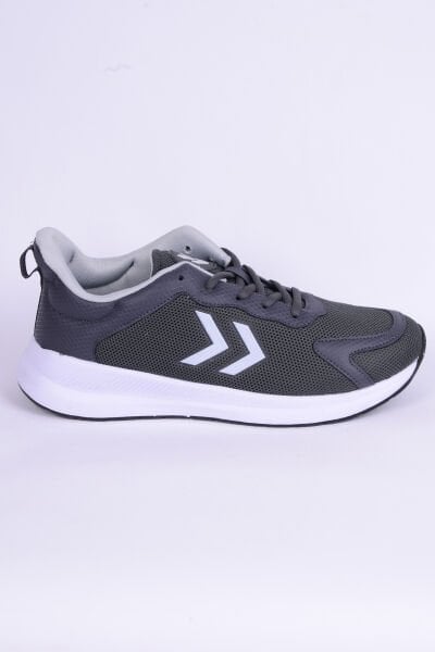 Hummel 900517-2267 Jumper Fileli Faylon Taban Şevron Detay Antrasit Günlük Siyah Erkek Spor Ayakkabı