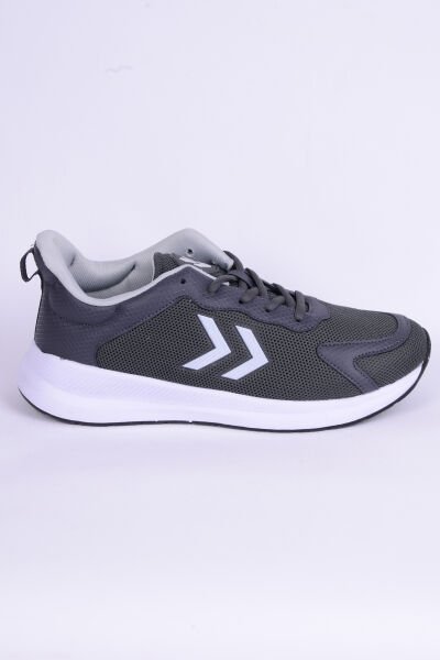 Hummel 900517-2267 Jumper Fileli Faylon Taban Şevron Detay Antrasit Günlük Siyah Erkek Spor Ayakkabı