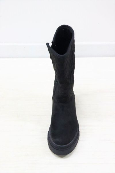 Ayakmod Bel2226 ZN Kadın Siyah Süet Bot