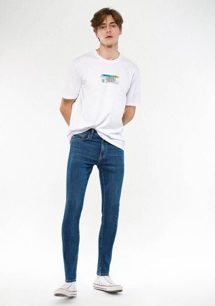 Mavi M001030-82158 Erkek Mavi ROB Dark Shaded Comfort Kot Pantolon
