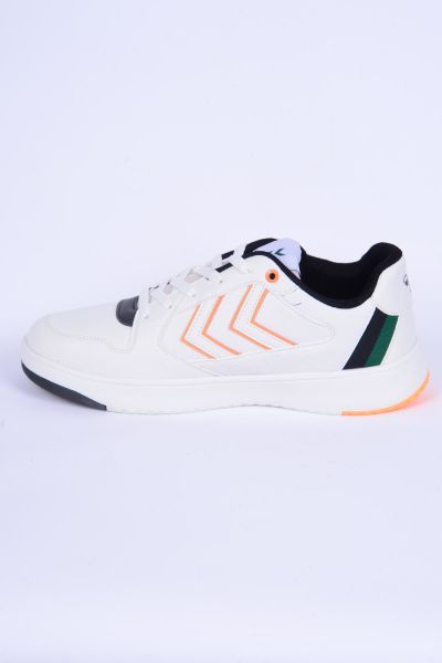 Hummel 900342-9806 Hml Tigra Beyaz-Turuncu Erkek Spor Ayakkabı