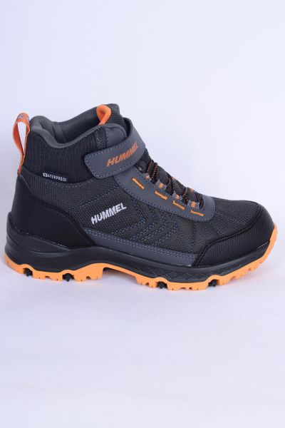 Hummel 900376-2267 Hml Luan Jr Siyah-Turuncu Erkek Çocuk Bot