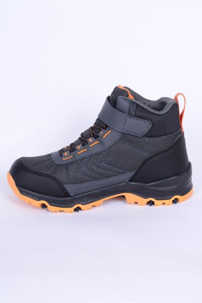 Hummel 900376-2267 Hml Luan Jr Siyah-Turuncu Erkek Çocuk Bot