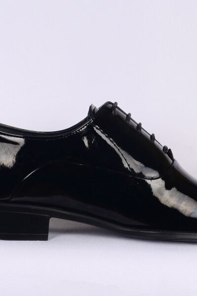 Pierre Cardin 70PC20 Rugan Deri Siyah Erkek Klasik Ayakkabı