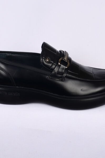 Pierre Cardin 70919 Erkek Loafer Yüksek Taban Siyah Günlük Ayakkabı
