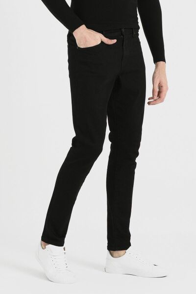Loft 2009671 Erkek Siyah Justin Kot Pantolon