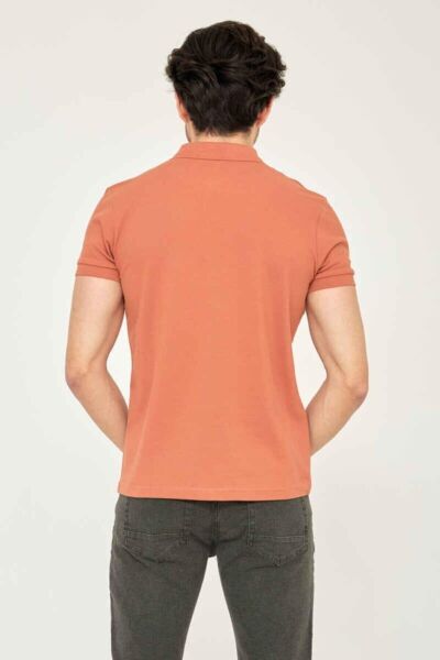 Cazador 22YCEEO04613 Erkek Tarçın Polo Yaka T-shirt