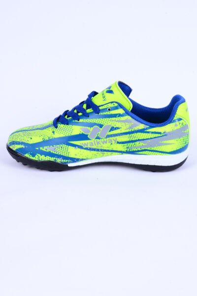 Walkway Power HS-P Rahat Taban Esnek Yeşil Erkek Çocuk Halı Saha Ayakkabı