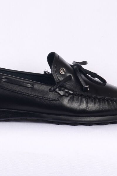 Pierre Cardin 14904  Loafer Önden Tokalı Siyah Erkek Ayakkabı