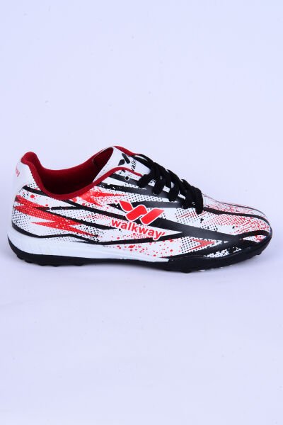 Walkway Power HS-F Rahat Taban Esnek Beyaz Erkek Çocuk Halı Saha Ayakkabı