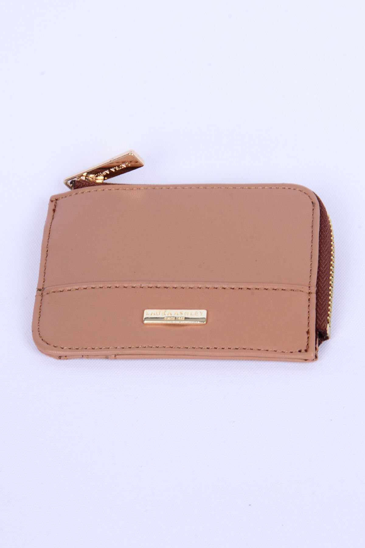 Carus Laxaw23000023 Camel Kadın Laura Ashley Fermuarlı Deri Cüzdan