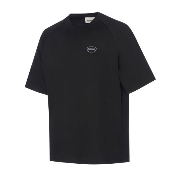 Hummel 980356-2001 Siyah Erkek Bisiklet Yaka Inter Kısa Kollu T-shirt