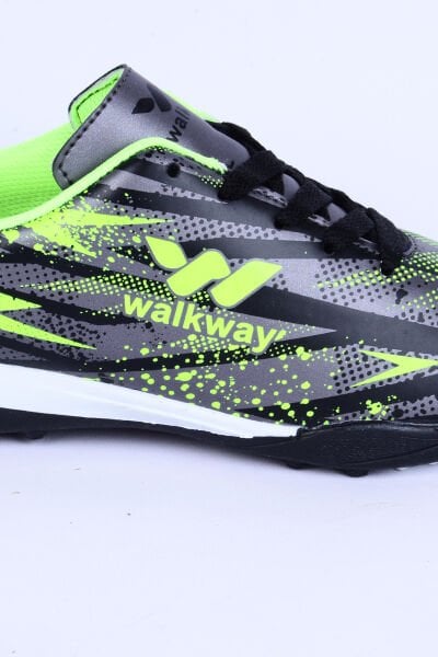 Walkway Power HS-F Rahat Taban Esnek Gümüş Erkek Çocuk Halı Saha Ayakkabı