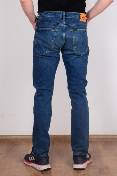 Lee L719043XT Luke Lacivert Erkek Kot Pantolon