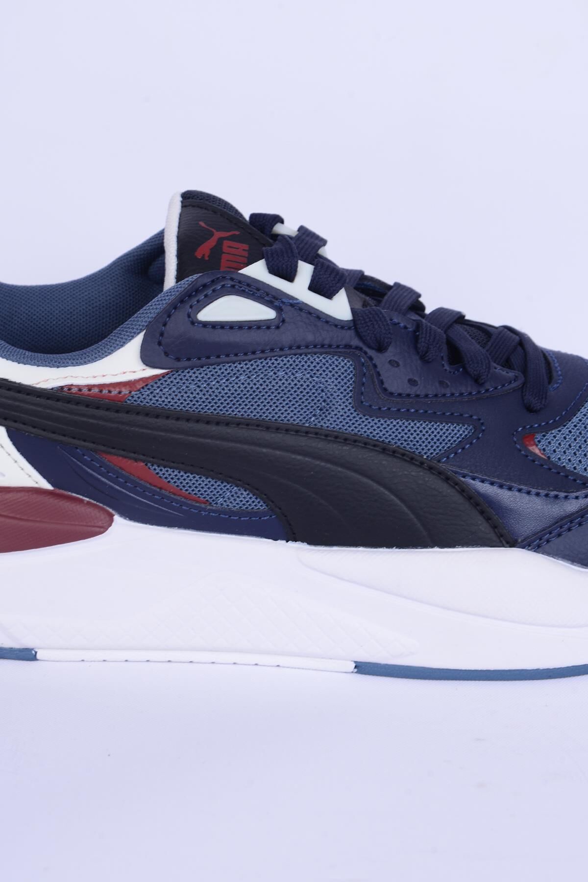 Puma  384638-13 X-Run Speed Lacivert-Bordo Erkek Spor Ayakkabı