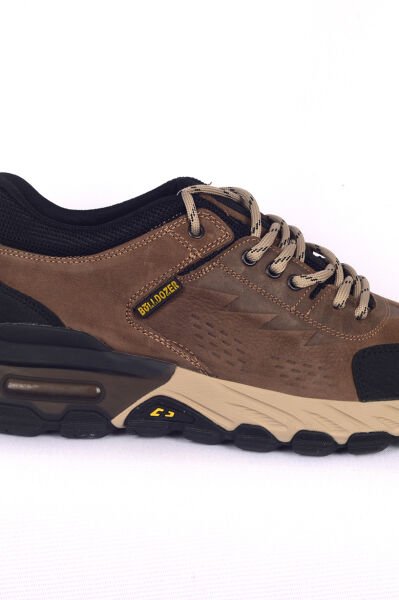 Bulldozer 250010 Bağcıklı Ortapedik Taban Nubuk Kum Erkek Kışlık Ayakkabı