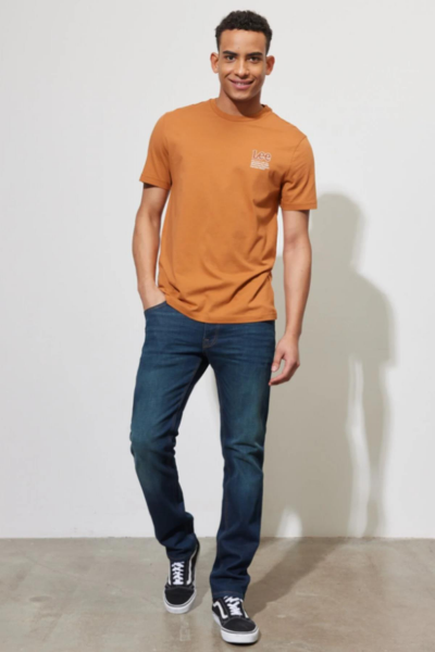 Lee L70705136 Daren Lacivert Erkek Kot Pantolon