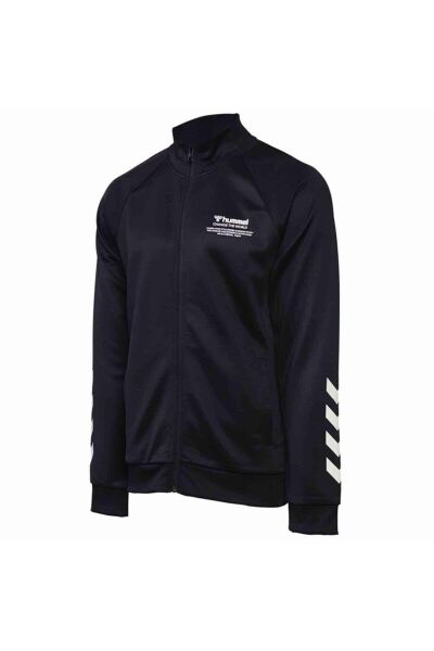 Hummel 921133 Erkek Siyah Fermuarlı Eşofman Üstü