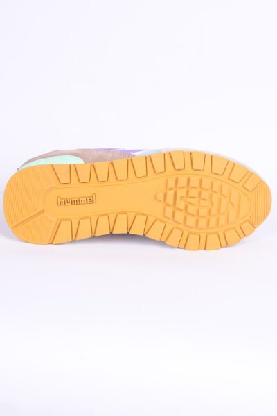 Hummel 900247-3180 Monaco 86 Süet Detay Eva Taban Şevron Detay Günlük Bej-Mor Kadın Spor Ayakkabı