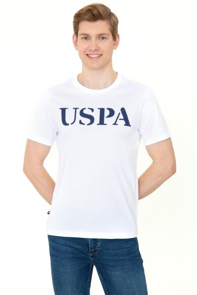 U.S Polo 1350567 Erkek Beyaz T-shırt
