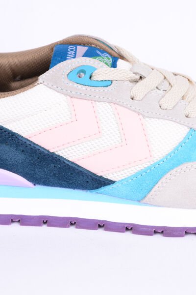 Hummel 900247-2847  Monaco 86 Süet Detay Eva Taban Şevron Detay Günlük Bej-Pudra Kadın Spor Ayakkabı
