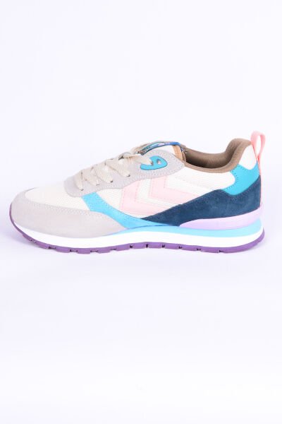Hummel 900247-2847  Monaco 86 Süet Detay Eva Taban Şevron Detay Günlük Bej-Pudra Kadın Spor Ayakkabı