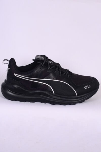Puma 310095-01 Reflect Lite Troil Ptx Bağcıklı Beyaz Cizgi Detaylı Siyah Unisex Günlük Spor Ayakkabı