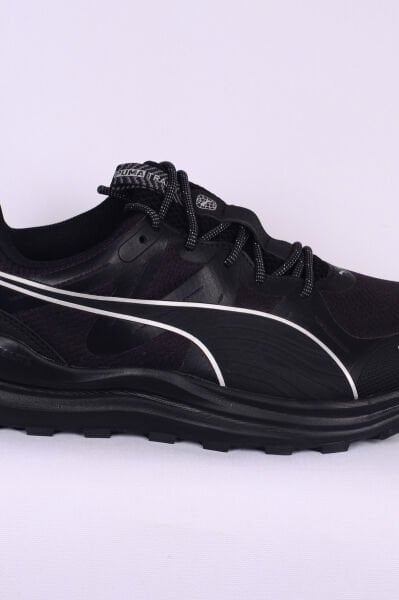 Puma 310095-01 Reflect Lite Troil Ptx Bağcıklı Beyaz Cizgi Detaylı Siyah Unisex Günlük Spor Ayakkabı