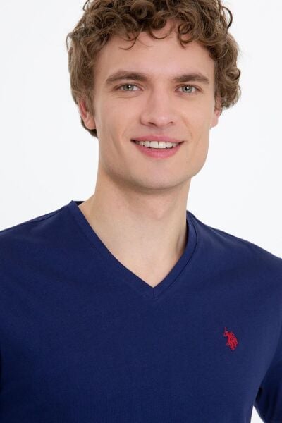 U.S Polo 1350595 Erkek Lacivert  T-shırt