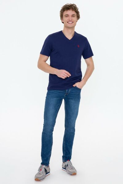 U.S Polo 1350595 Erkek Lacivert  T-shırt