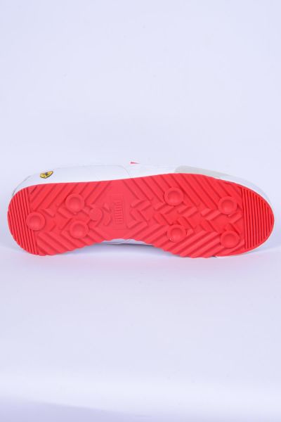 Puma 307813-02 Ferrari Roma Via Beyaz-Kırmızı Erkek Spor Ayakkabı